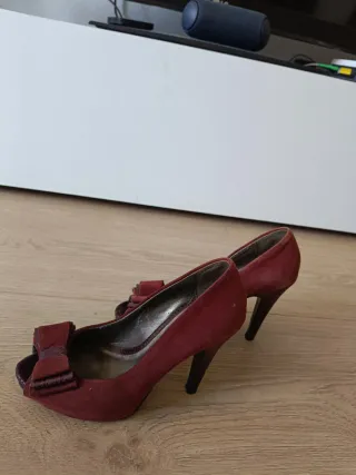 Zapatos de tacón FOSCO granate