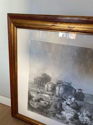 Grabado Antiguo Siglo XIX