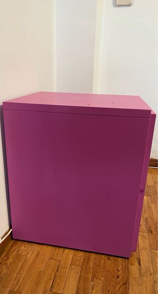 Cajonera rosa 2 cajones