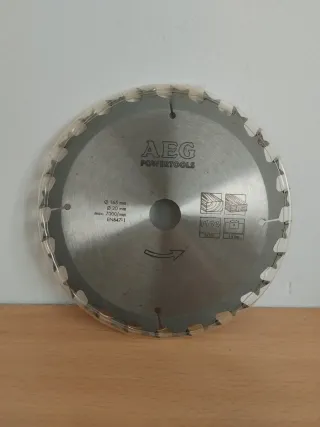 Disco circular 165x20mm Madera