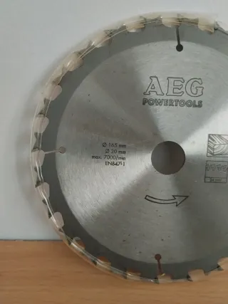 Disco circular 165x20mm Madera