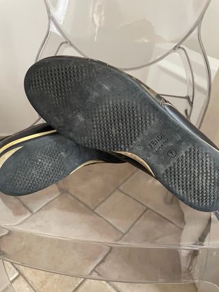 Sneakers Fendi Uomo Beige/Marrone