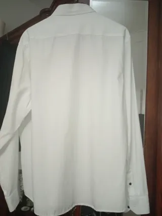 Camisa de vestir blanca Talla L