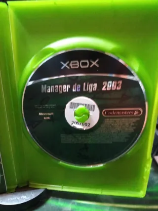 Manager de Liga 2003 Xbox