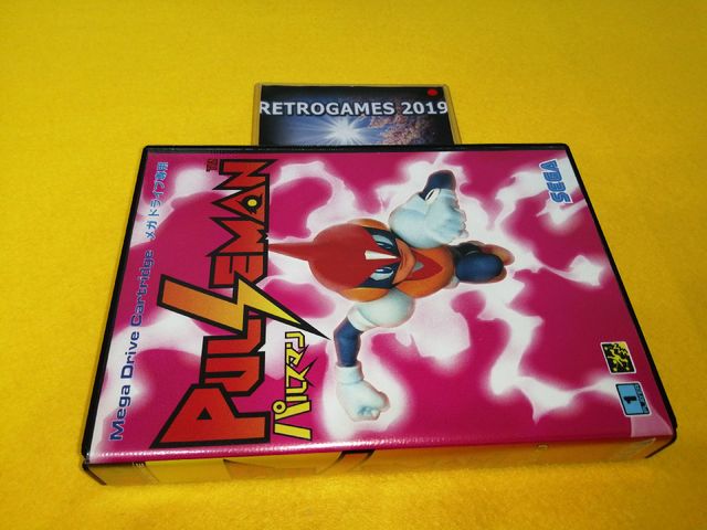MD PULSEMAN SEGA Mega Drive / GENESIS REG CARD