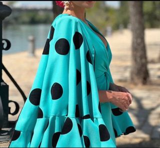 Traje de flamenca con lunares