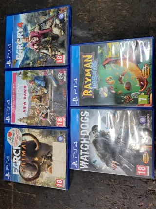 Lote Juegos PS4: Ghost Recon, Battlefield, Far Cry