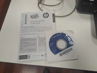 Impresora HP Deskjet D1660 Series Negra