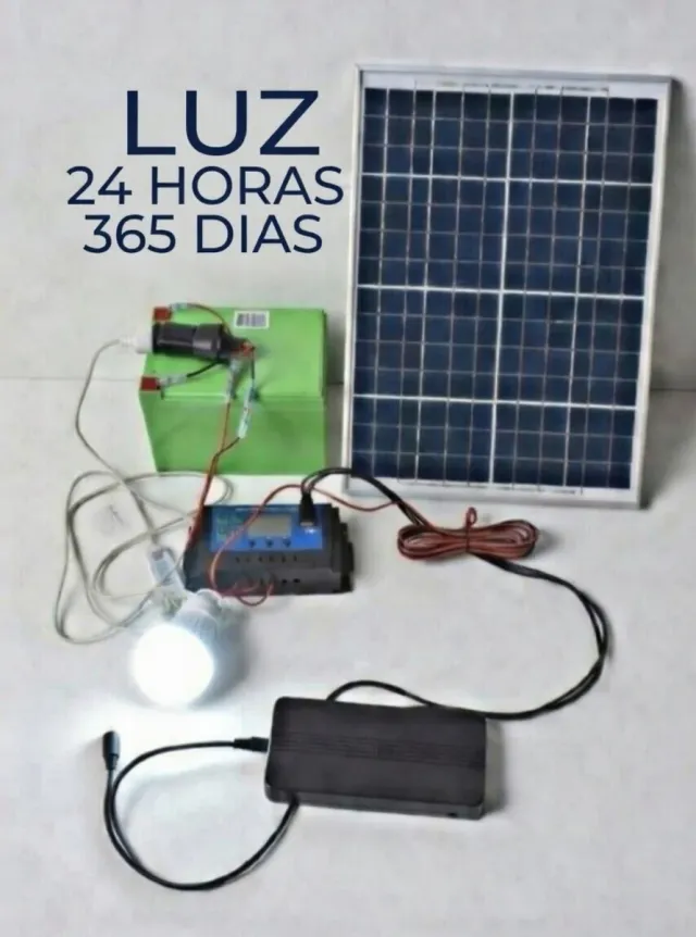 Kit Placa Solar Completo y montado NUEVO