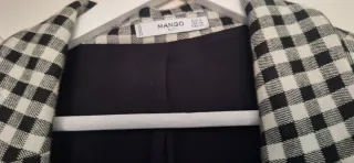 Chaqueta Mango Cuadros XL