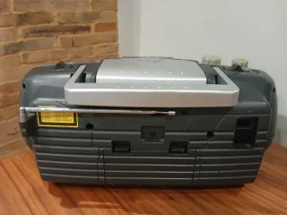 Radio Cassette Aiwa Gris/Plata