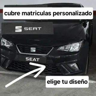 Cubre matrículas SEAT personalizados
