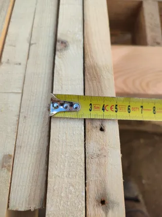 10 tablas de madera 1.10m x 9cm x 2.5cm