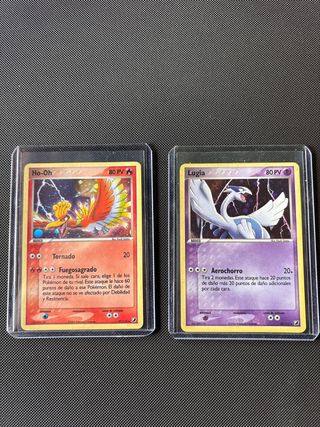 Ho-Oh y Lugia EX Fuerzas Ocultas Español