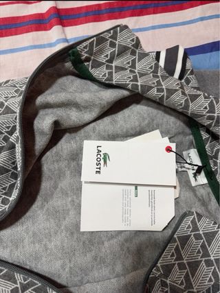 Chándal Lacoste Monograma Gris XXL