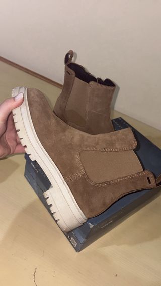 Botas Geox Mujer Beige/Marrón