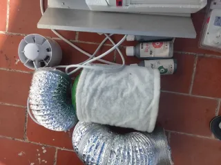 Kit Cultivo Indoor: Lámpara, Ventilador, Filtro