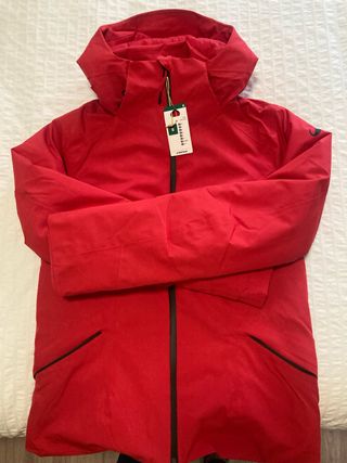 Chaqueta de nieve roja Talla S