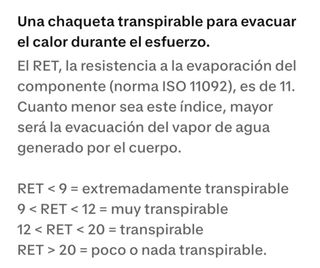 Chaqueta de nieve roja Talla S