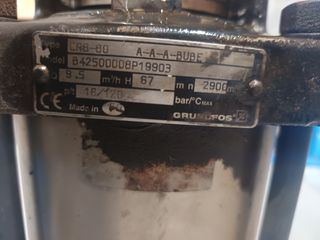 Bomba Grundfos CR8-80