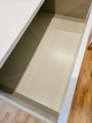 Cómoda 4 cajones IKEA MALM blanca 80x100 cm