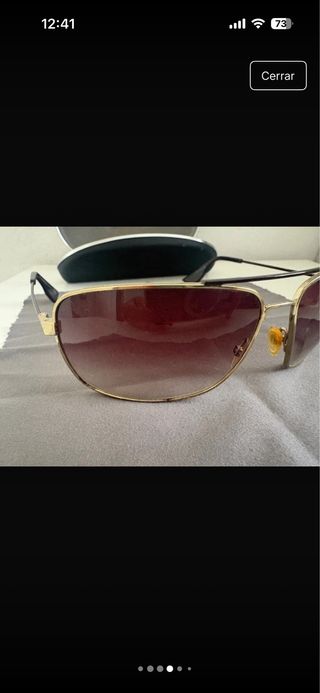 Gafas de Sol Armani Mujer Doradas Marrones