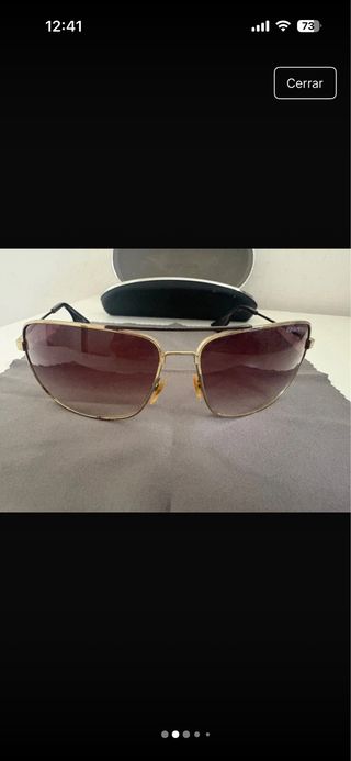Gafas de Sol Armani Mujer Doradas Marrones