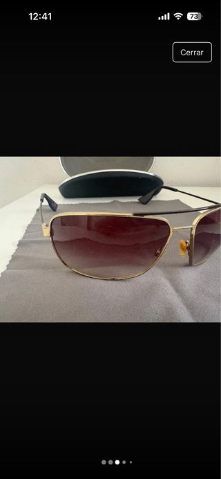 Gafas de Sol Armani Mujer Doradas Marrones