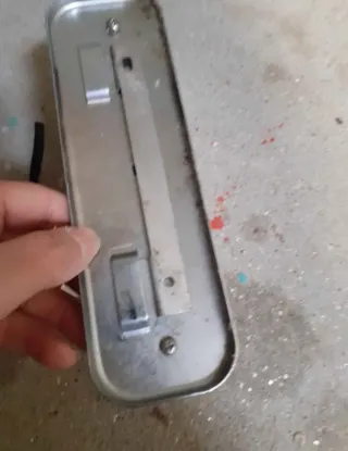 Jabonera antigua cerámica y metal buen estado.ver