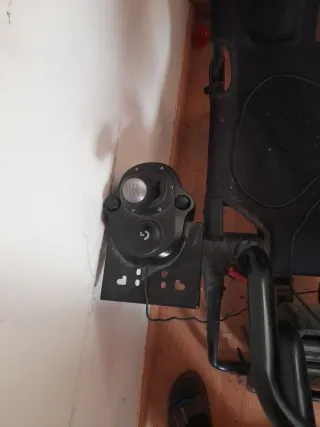 Asiento simulador con volante Logitech