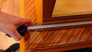 Vitrina Vintage Antigua Madera y Cristal