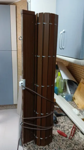 Persiana enrollable de pvc