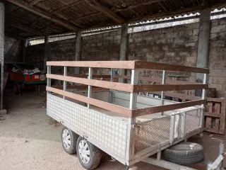 Remolque plataforma coche