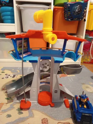 Centro de Mando Patrulla Canina con Figuras