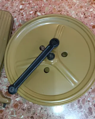 Pedal y rueda máquina coser, sin luz