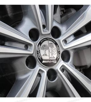 4 Tapabujes AMG Mercedes 75mm Affalterbach Nuevos