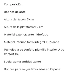 Botas Mimao Piel Negras T.39