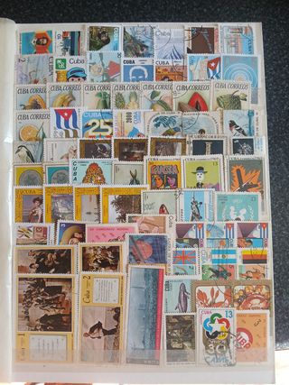 4005 Sellos Mundo en 2 Clasificadores