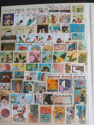 4005 Sellos Mundo en 2 Clasificadores