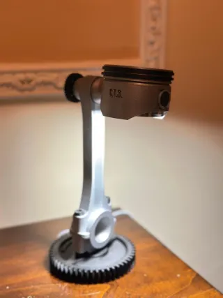 Lampada Design Pistone 3D