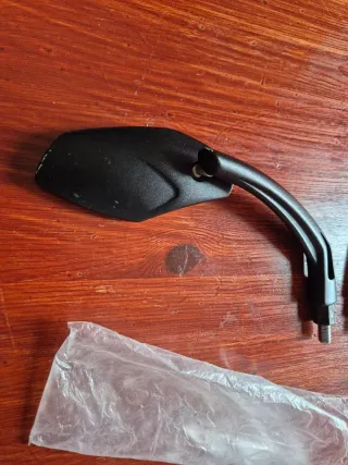 Espejos Retrovisores Moto Negros