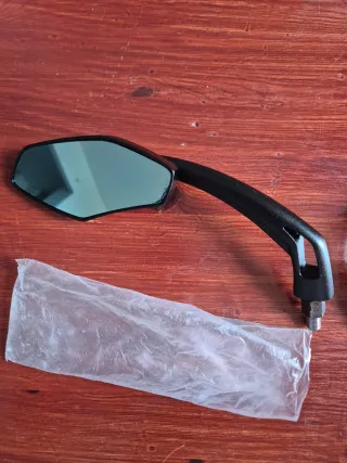Espejos Retrovisores Moto Negros