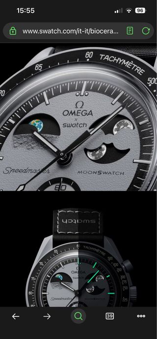 Moonswatch Mission to the Moon Swatch