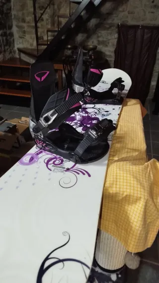Tabla Snowboard Rossignol Gala 154 + Fijaciones