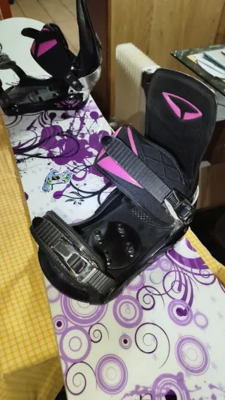 Tabla Snowboard Rossignol Gala 154 + Fijaciones