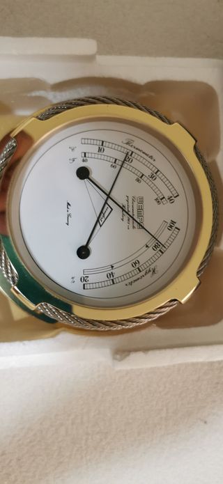 Meteorológica Náutica WEMPE Termómetro Higrómetro