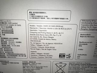 Monitor OMEN Transcend 32 4K 240Hz oled