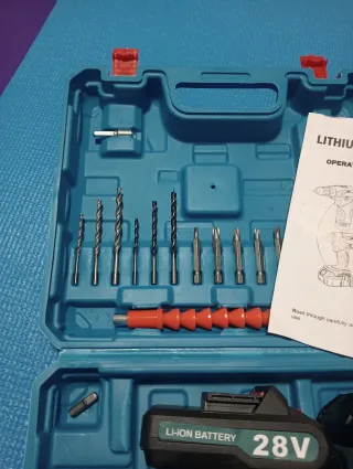 Taladro Percutor Atornillador LAISHID 28V