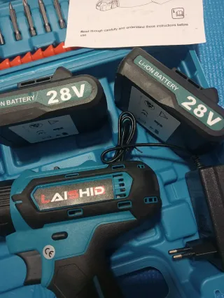 Taladro Percutor Atornillador LAISHID 28V