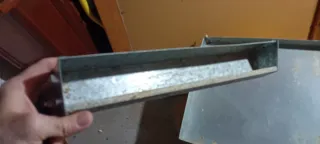 Gabbia per uccelli zincata 90 cm